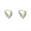 Wholesale love luxury metalearrings