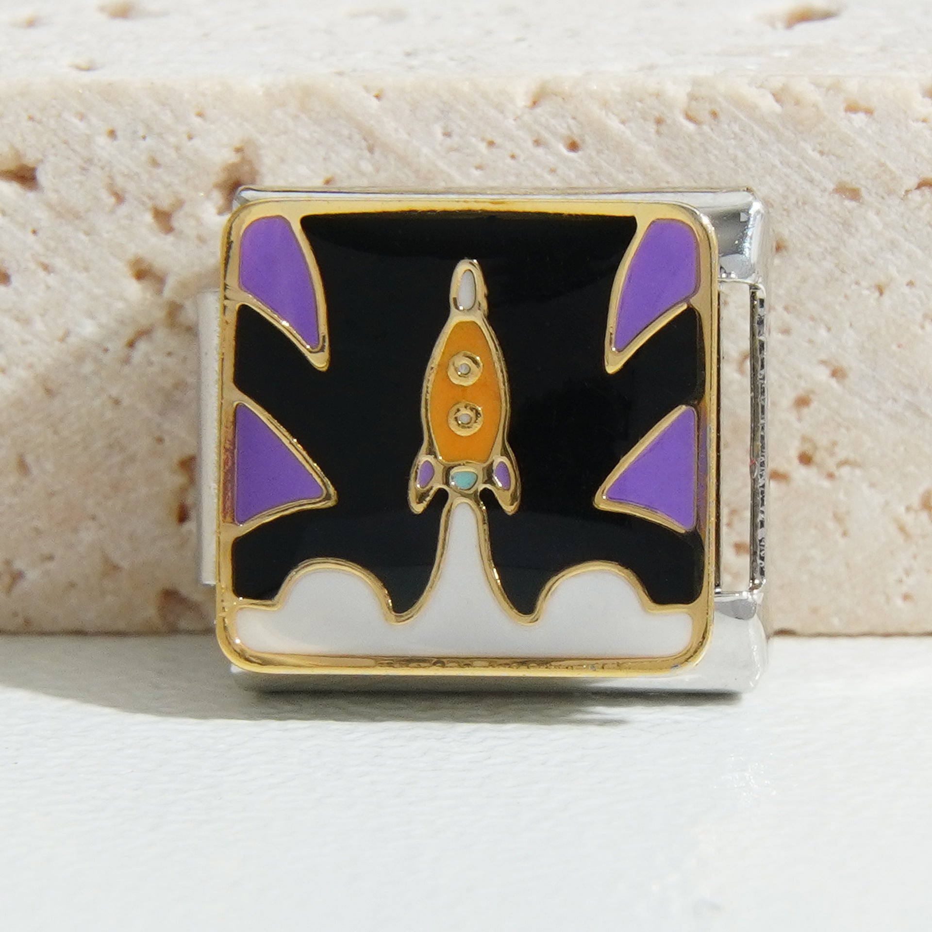 Wholesale Italian Charm Bracelet 9mm DIY Splicing Cute Creative Stainless Steel Composable Bracelet