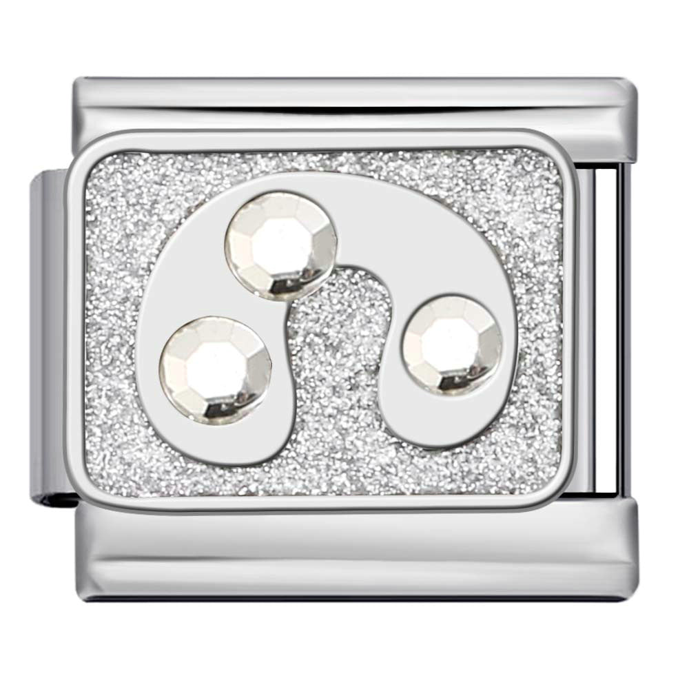 Wholesale Italian Charm Bracelet 9mm DIY  gold-plated enamel   Creative Stainless Steel Composable Bracelet