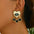 Wholesale Halloween elements love devil's eye earrings