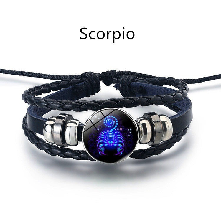 Wholesale Trendy Contion Zodiac Bracelet for Unisex,  Handmade Cortex Jewelry Accessory