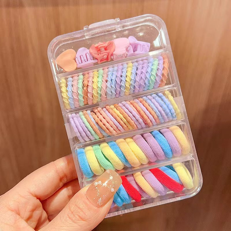 Wholesale Children's Rubber Bands Do Not Damage The Hair Resin Hair Scrunchies ACC-HS-Mengz002