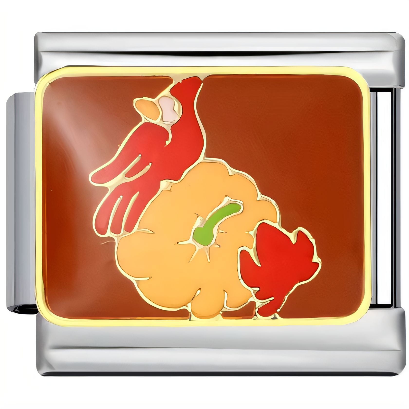 Wholesale  Italian Charm Bracelet 9mm DIY Steel Bottom  Creative Stainless Steel Composable Bracelet