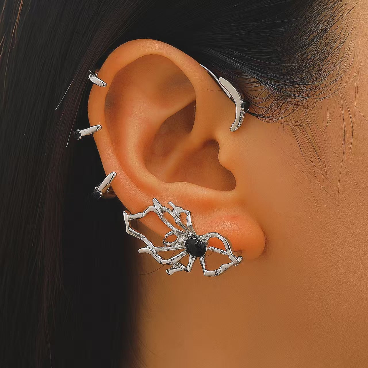 Wholesale Chic  Ear Clip Dark Style  Jewelry Accessory