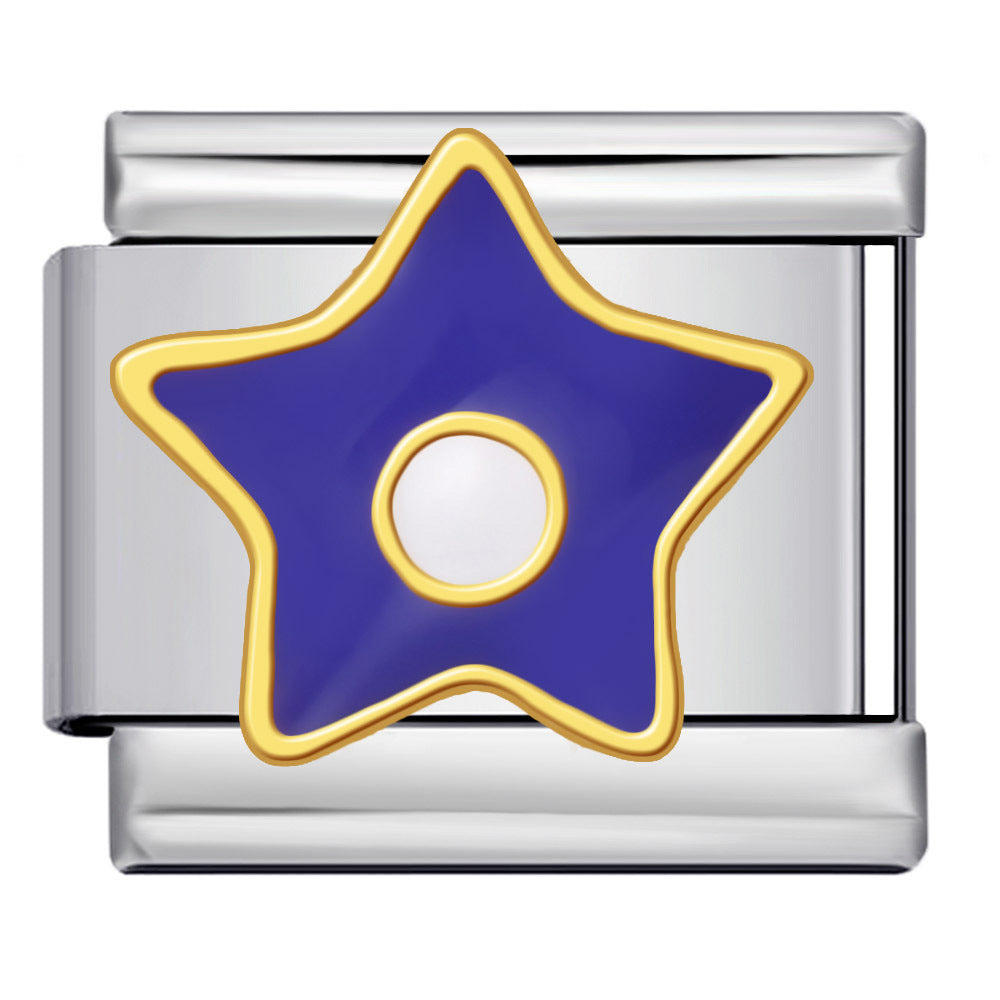 Wholesale  Italian Charm Bracelet 9mm DIY  gold-plated Creative Stainless Steel Composable Bracelet