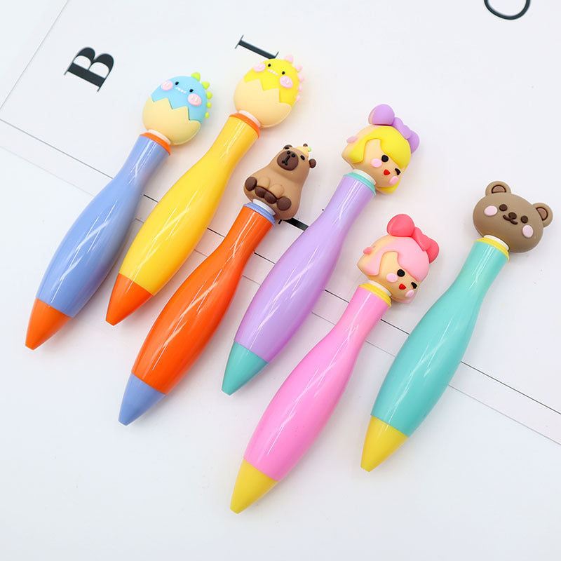 Wholesale Creative thick fat doll twist ball pen