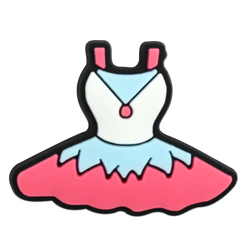 Wholesale Random 100pcs Ballet Series Shoes Accessories Shoes Charms