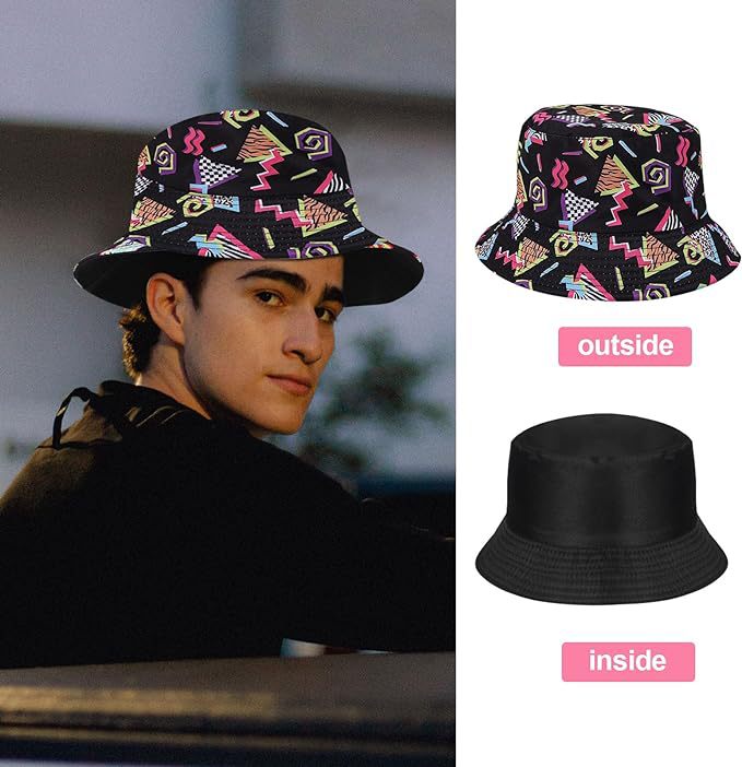 Wholesale  Vintage Double-sided PrintingBucket Hat