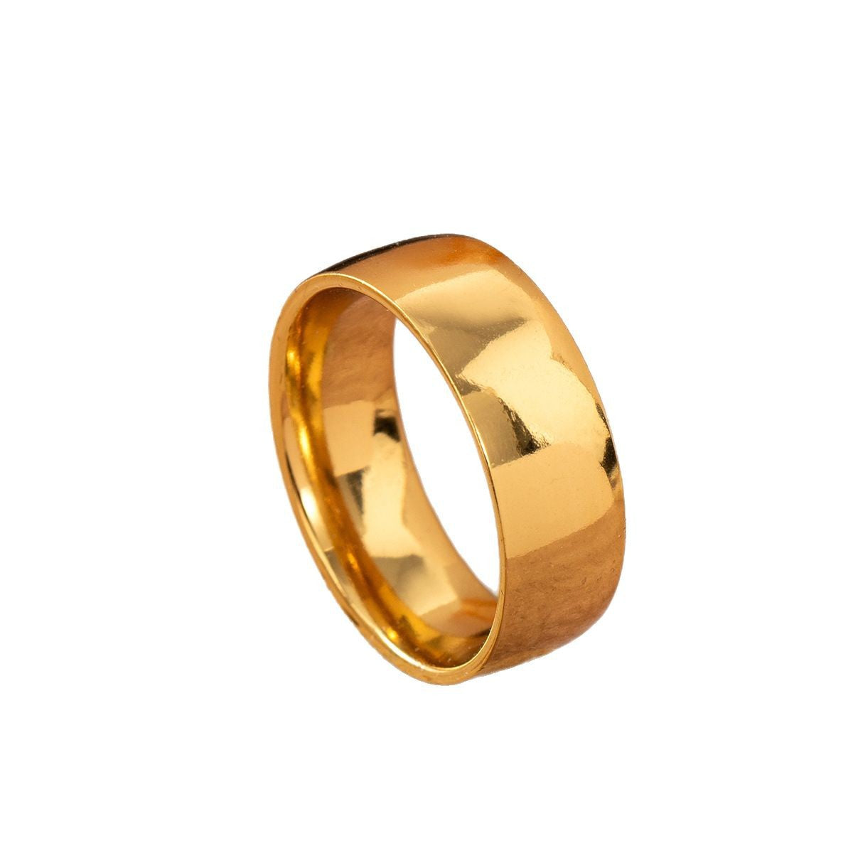 Wholesale  stainless steel ring 18K minimalist ring