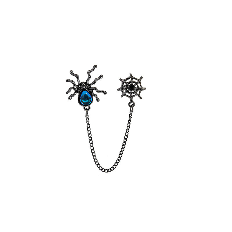 Wholesale Alloy Spider Web Earrings
