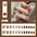 Wholesale 24 Pieces/box Brown Glitter Nails Kits Nail Stickers