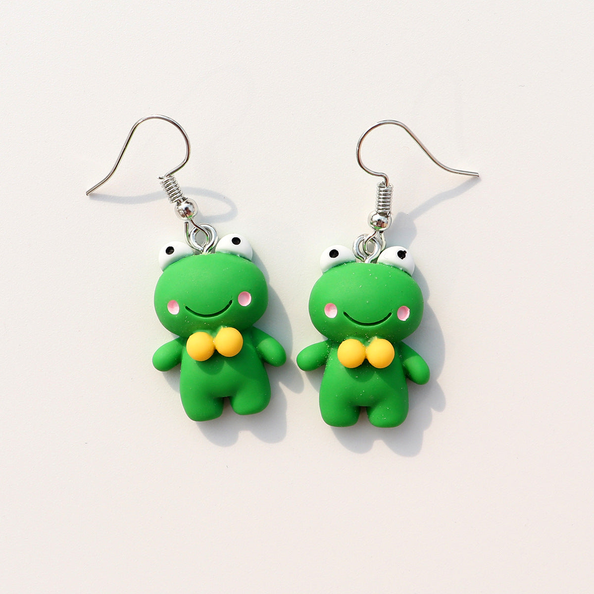 Wholesale cute bear frog rabbit earrings