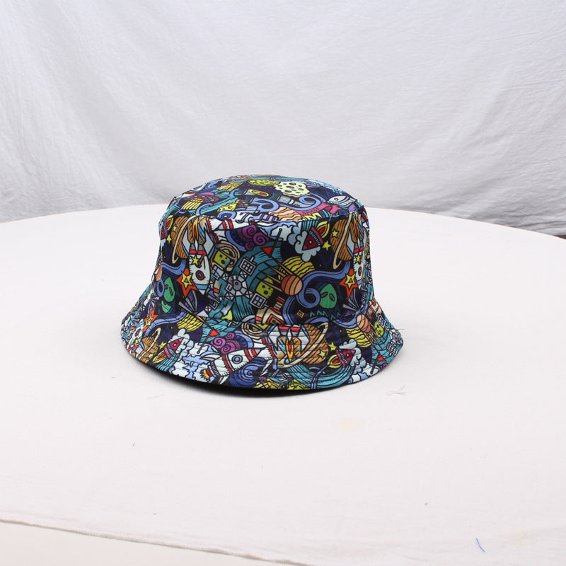 Wholesale Double-sided Printed Fisherman's Hat Bucket Hat