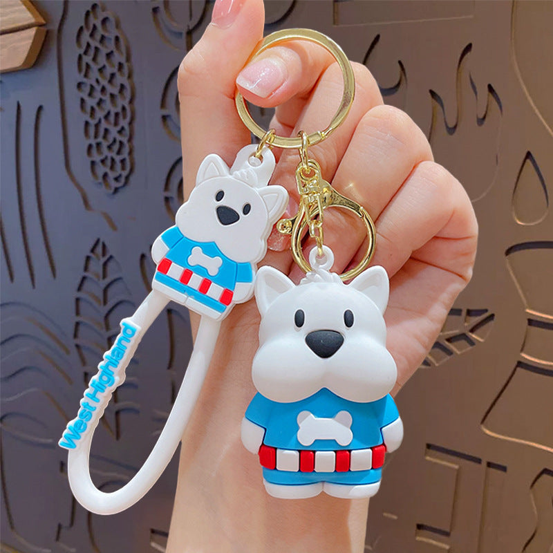Wholesale Cartoon Cute Puppy Keychains ACC-KC-ZhongChi004