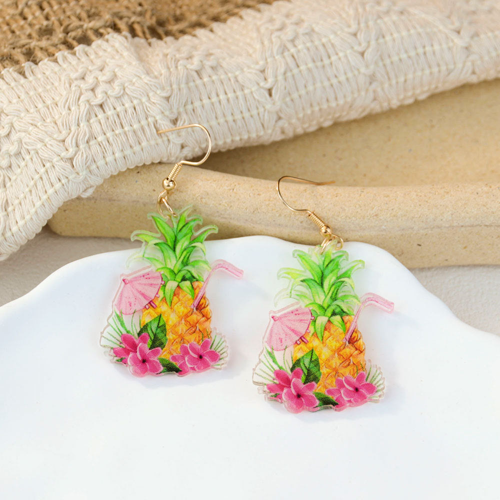 Wholesale Water Cup Acrylic Earrings