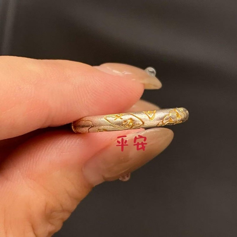 Wholesale Enamel lucky cat Adjustable ring