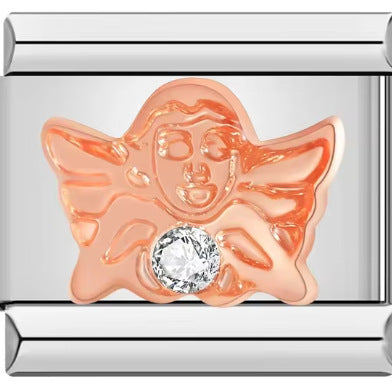 Wholesale Italian Charm Bracelet 9mm DIY Splicing Hat Phone Flag Stainless Steel Composable Bracelet