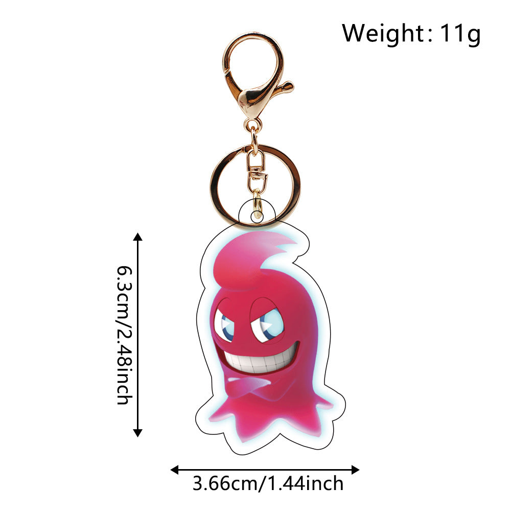 Wholesale acrylic game cartoon Keychains ACCVIP