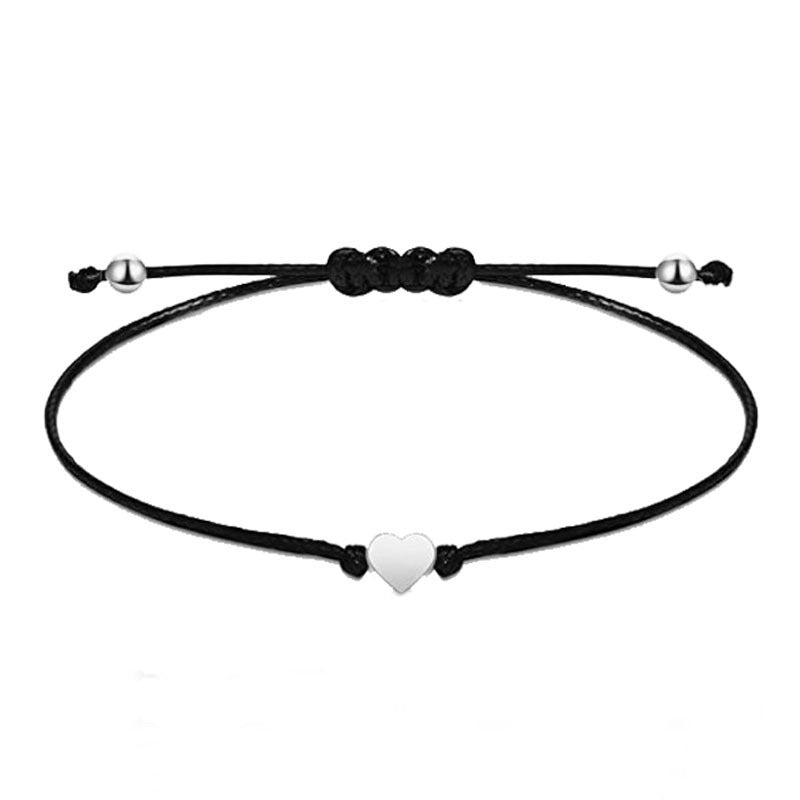 Wholesale Love Bracelet Couple Hand-woven Adjustable Red Rope Bracelet