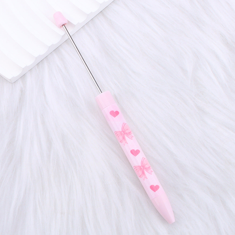 Wholesale DIY long printed  Beadable Pens