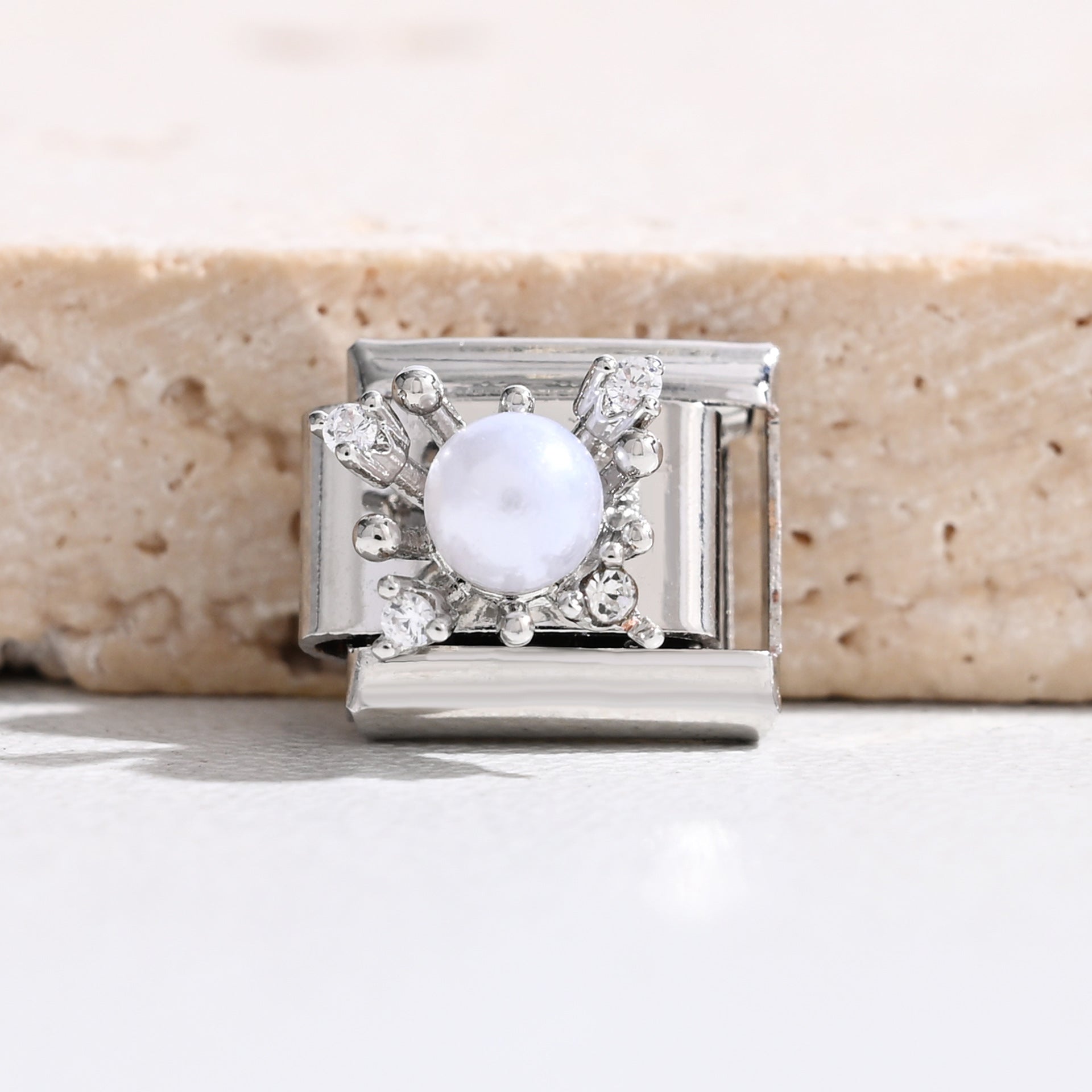 Wholesale 9mm Italian Charm Starter Bracelets DIY Butterfly Series Stainless Steel Composable Bracelet