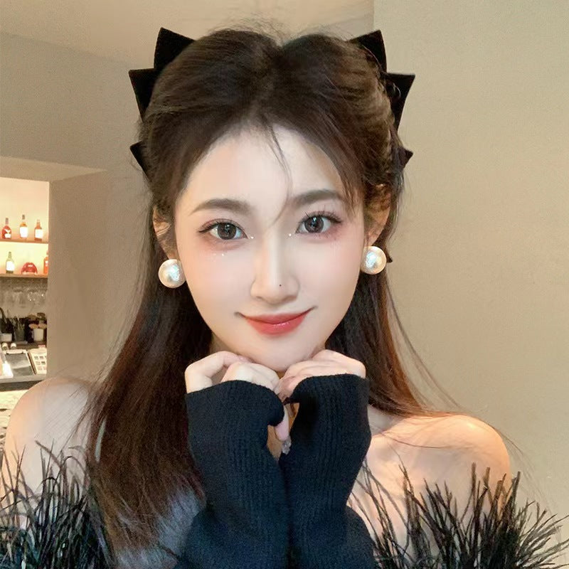 Wholesale large pearl luxury earrings