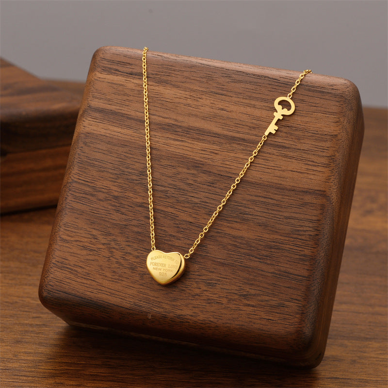 Wholesale Titanium Steel Necklace Women ACC-NE-Quanx008