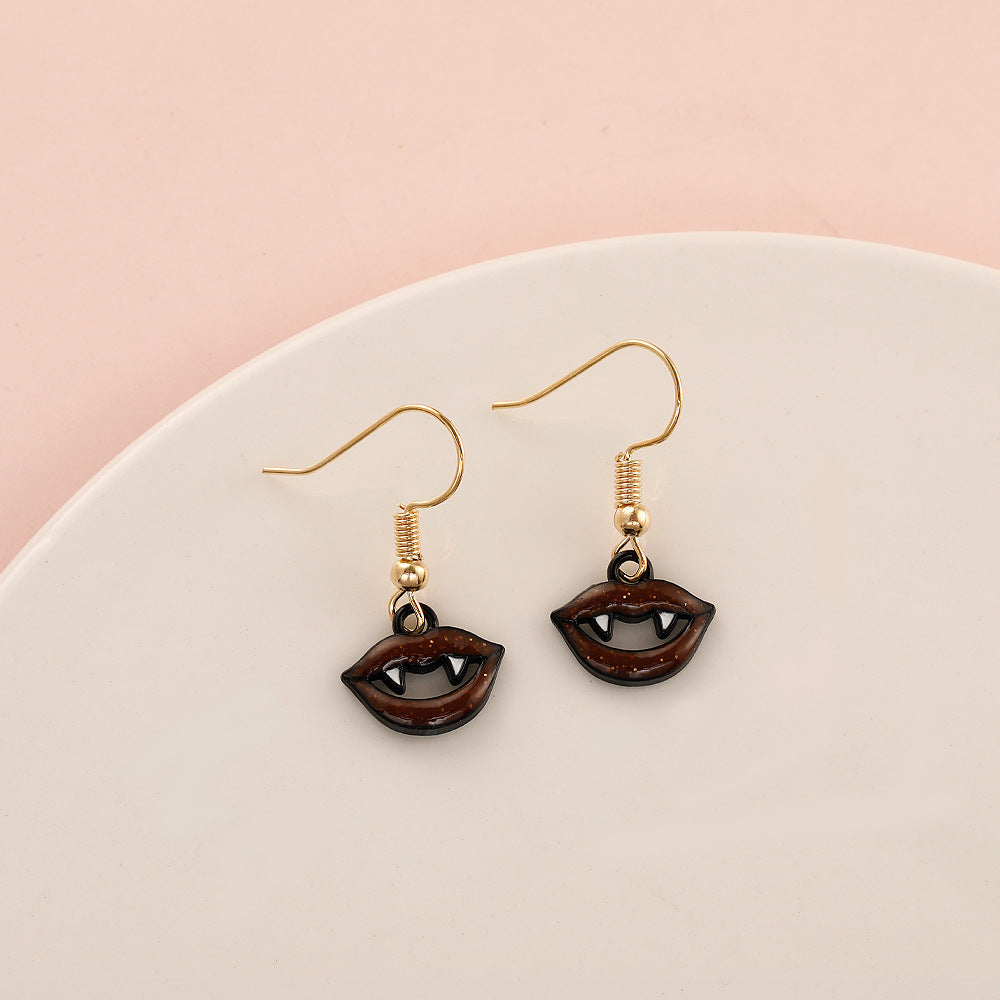Wholesale  Halloween  earrings  popular Devil pumpkin bat festival earrings