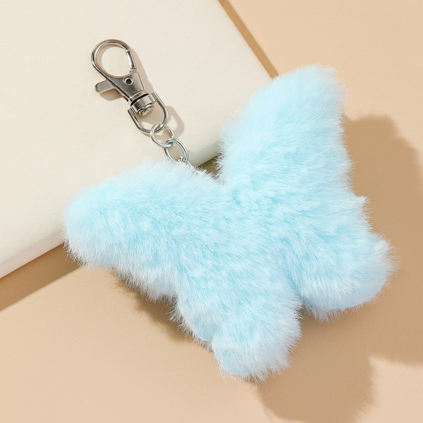 Wholesale Plush Butterfly Keychains ACC-KC-RongRui001