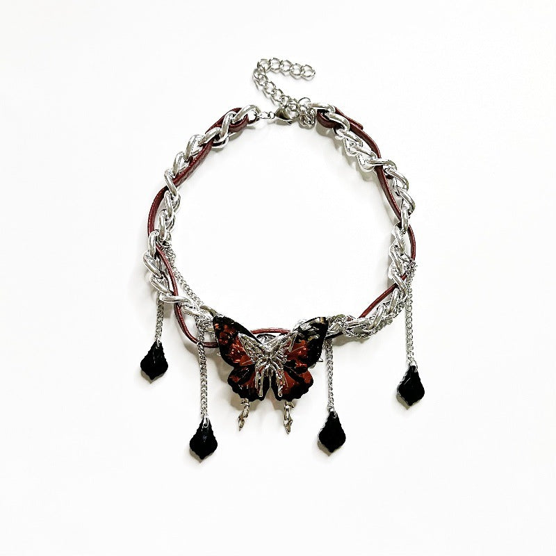 Wholesale  Love Flower Necklace  Light Luxury  Necklace Chain