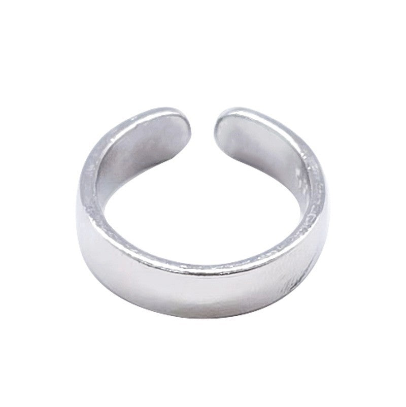 Wholesale  Double Magnet Ring Metal Glossy Creative Jewelry