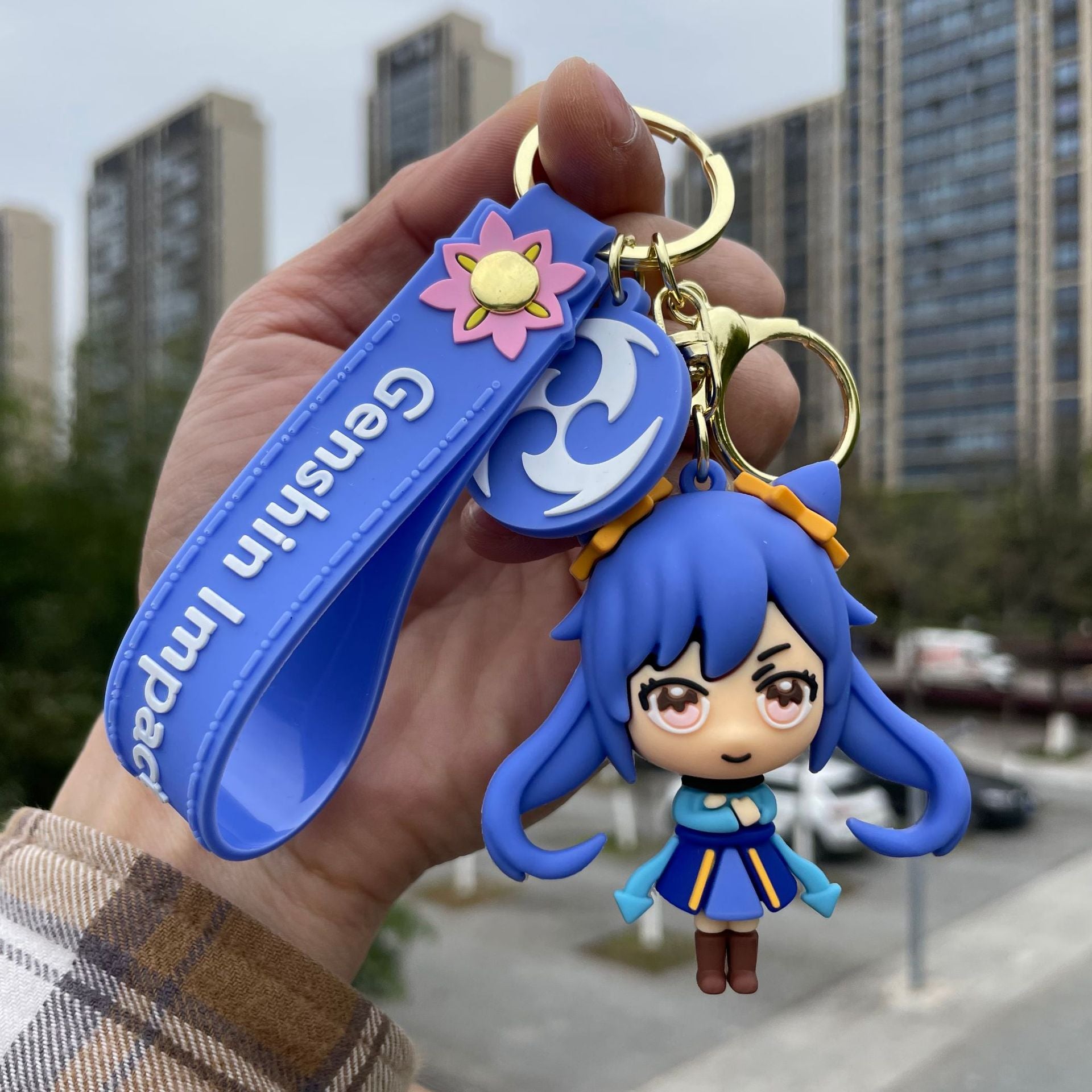 Wholesale Cartoon Cute Silicone Keychains ACC-KC-Yaop003