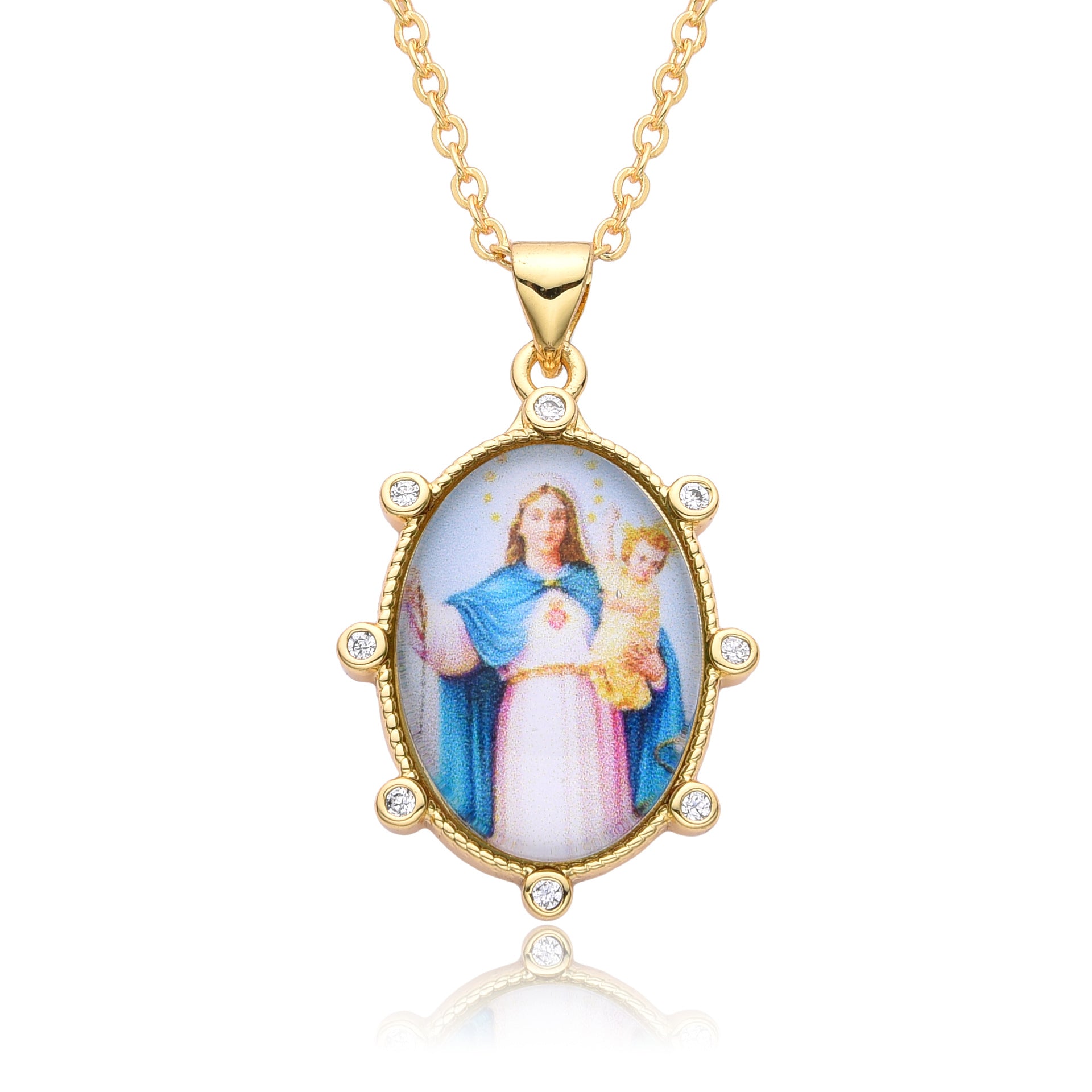 Wholesale retro portrait pendant women's jewelry necklace