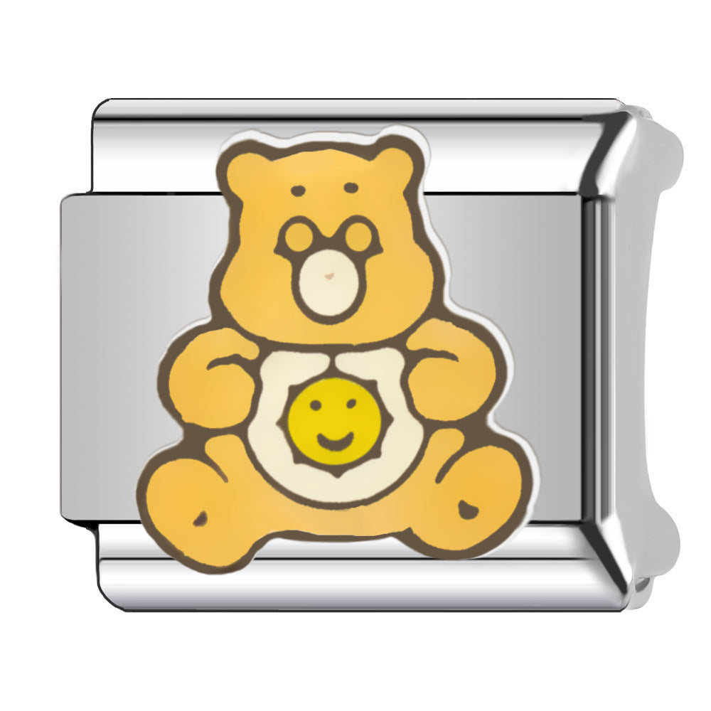 Wholesale  Italian Charm Bracelet 9mm DIY Splicing  Creative Stainless Steel Composable Bracelet