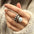 Wholesale Women's Retro Exaggerated Simple Personality Women's Ring