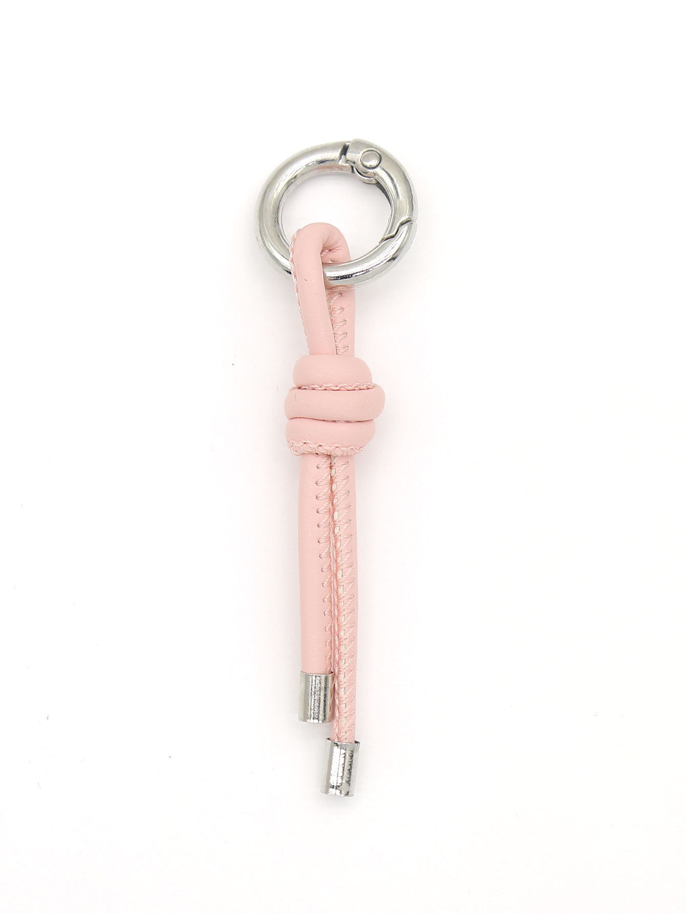 Wholesale  Pu Leather Rope Lanyard Keychains