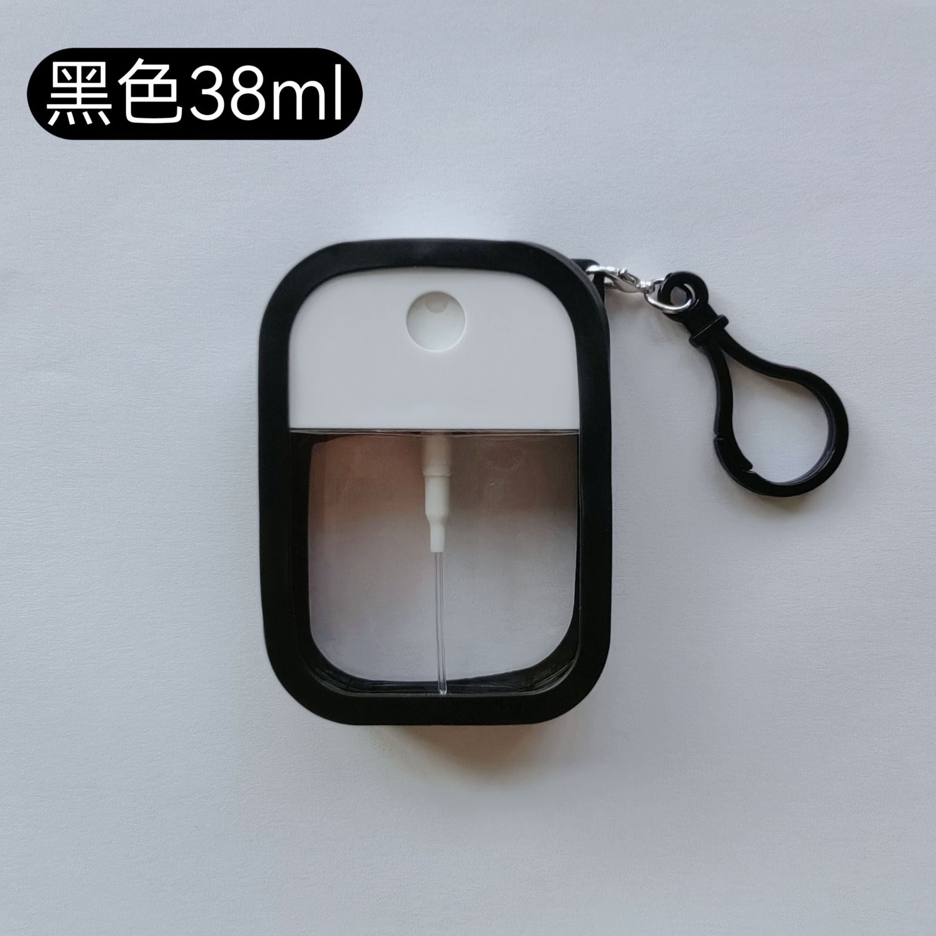 Wholesale Push Silicone Hook Perfume Alcohol Packaging Empty Bottle Keychain ACC-KC-XY001