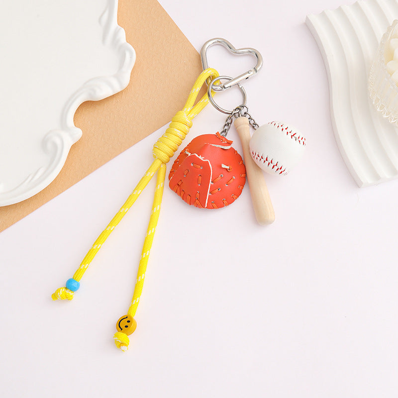 Wholesale  Creative Baseball Keychain
