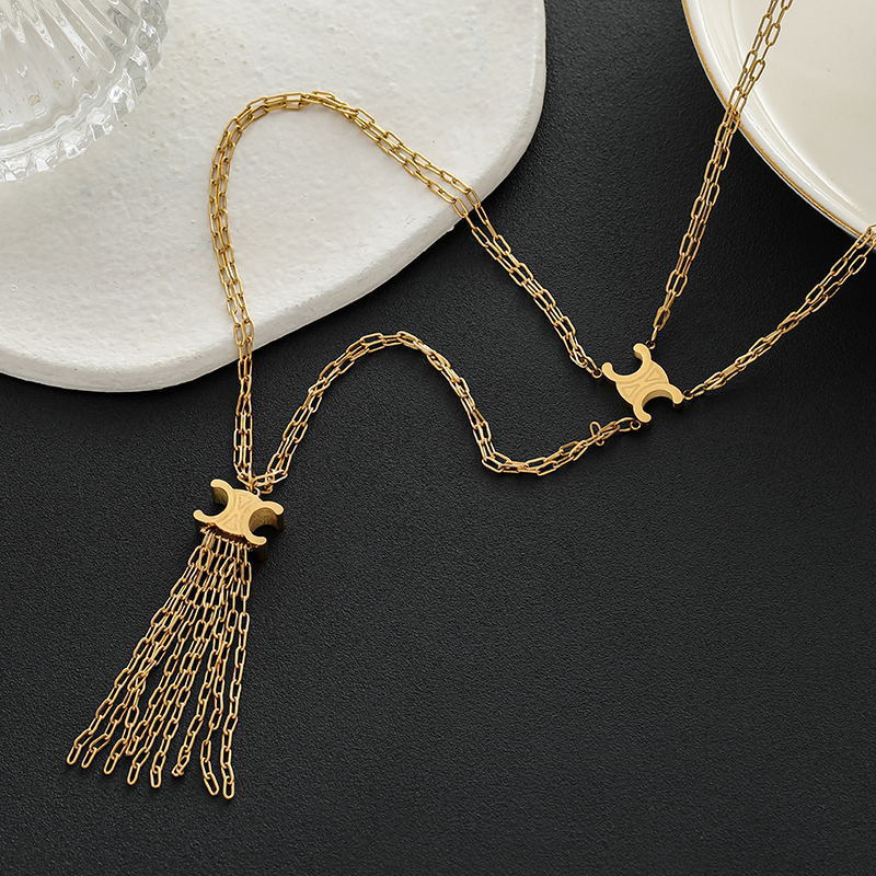 Wholesale Long Tassel Necklace ACC-NE-Liyan001