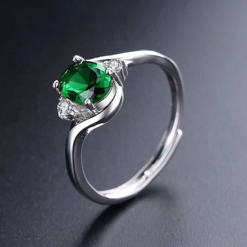 Wholesale Diamond-Cut Metal Adjustable Heart Ring,  Women' s Fashion Jewelry Accessory for Resale