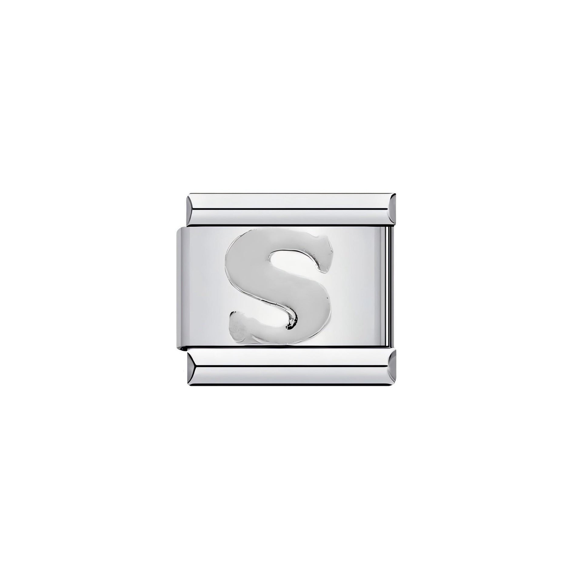 Wholesale Italian Charm Bracelet 9mm DIY Splicing English Letters Stainless Steel Composable Bracelet