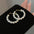 Wholesale Light Luxury Circle Pearl Earrings