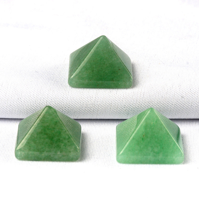 Wholesale Natural Crystal Semi-precious Stone Pyramid ACC-DS-KeSuo002
