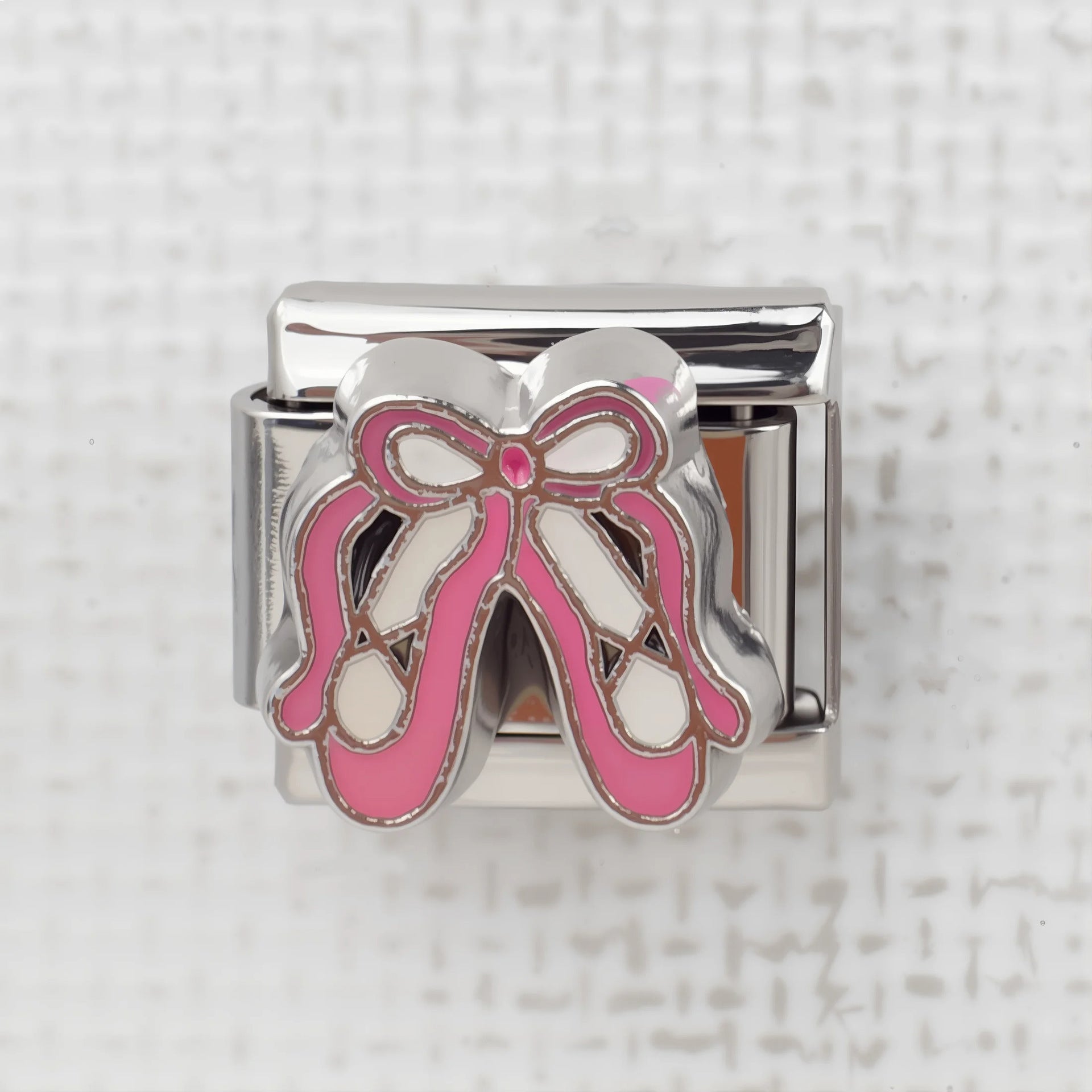 Wholesale 5pcs Italian Charm Bracelet 9mm DIY Splicing Cute Cartoon Stainless Steel Composable Bracelet