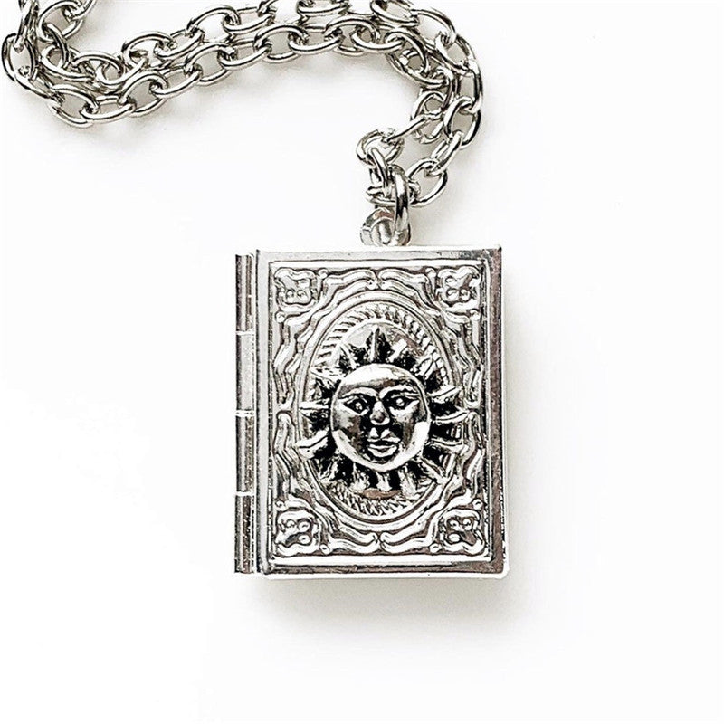 Wholesale Book Lock Alloy Necklaces ACC-NE-Juna002