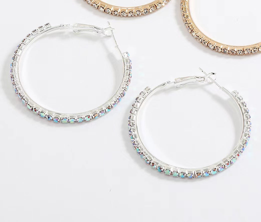 Wholesale Classic Plated Hoop Earrings