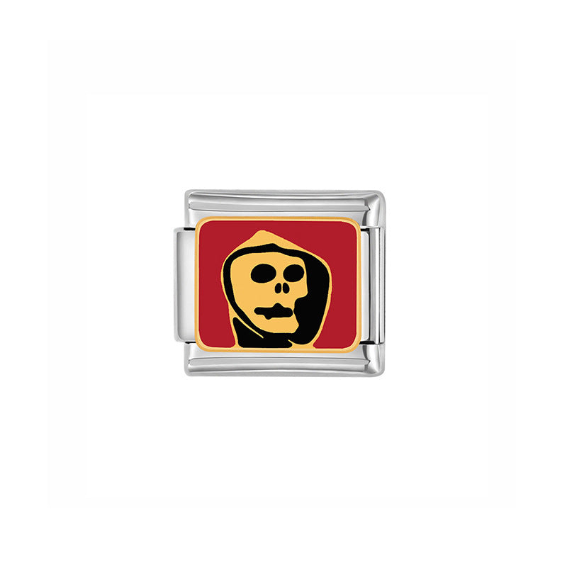 Wholesale Italian Charm Bracelet 9mm DIY Splicing Cute Creative Pendant Stainless Steel Composable Bracelet