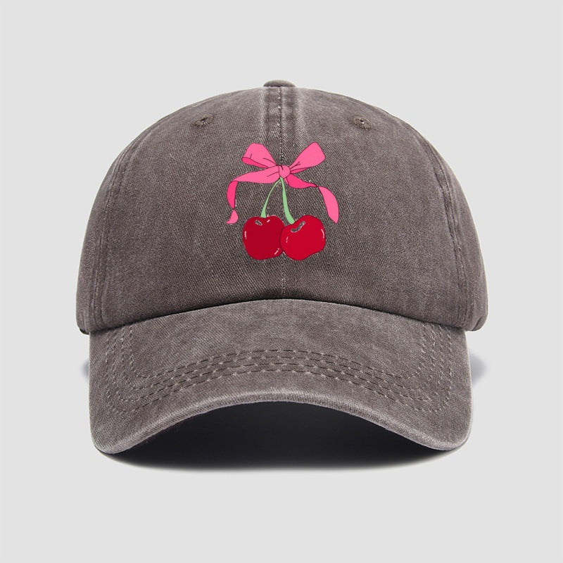 Wholesale Cherry Bow Baseball Cap