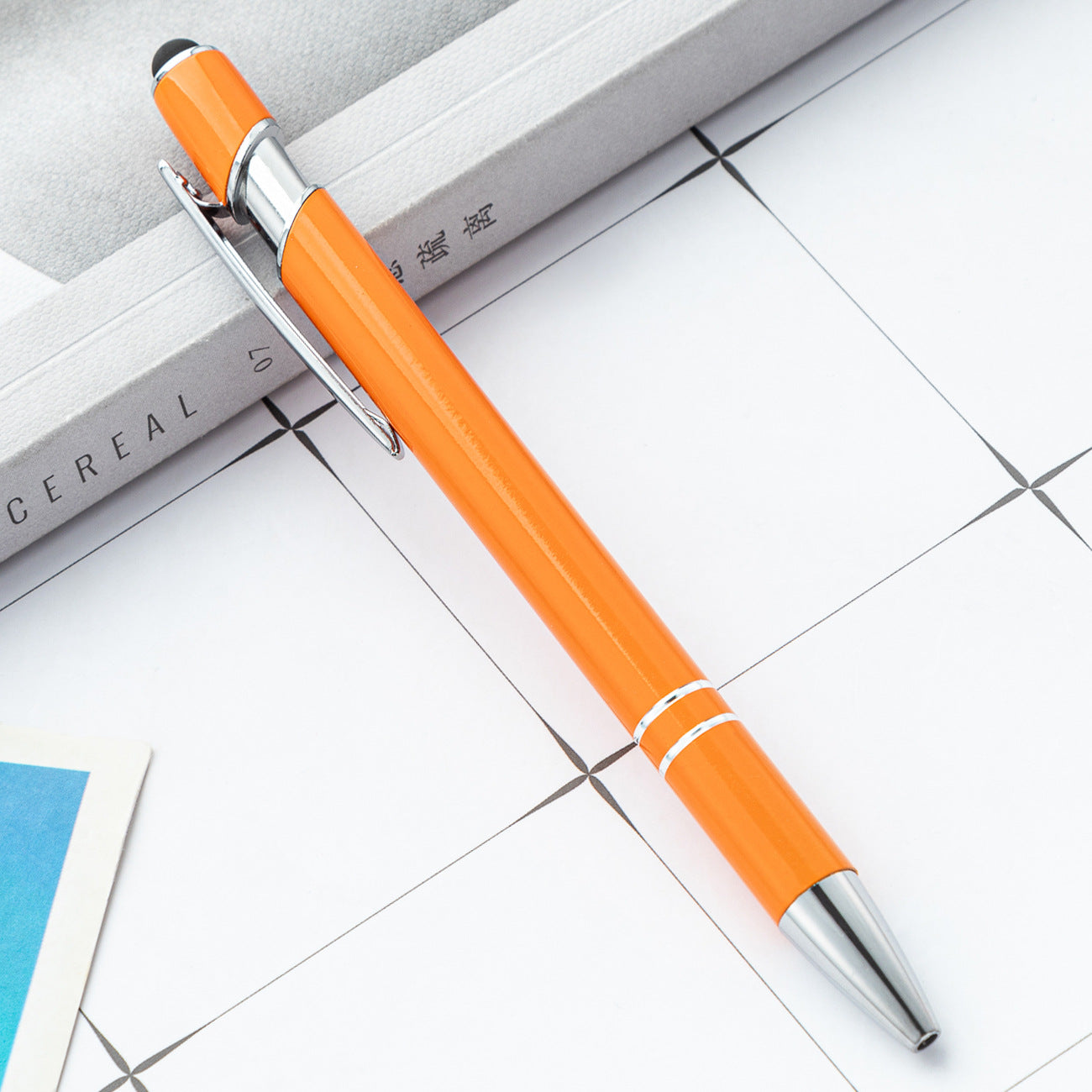 Wholesale Metal Click Pen Aluminum Pen Maggi Pen Capacitive Touch Ballpoint Pens ACC-PN-HuaH050