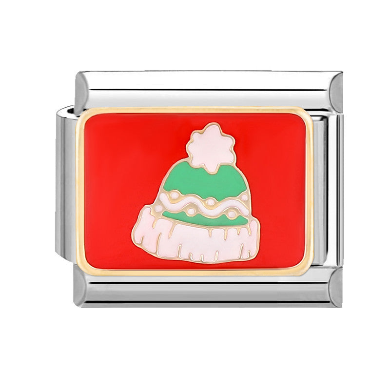 Wholesale Italian Module Creative Stylish Free DIY Cartoon Fashion Christmas Bracelet